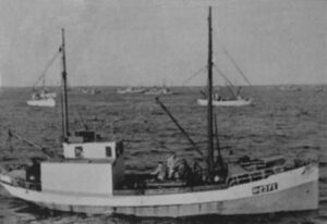 M/S «Strandly», eigar Olaf Gullaksen.