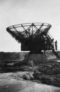 Lyttestasjonen til tyskarane i Vidnappen.