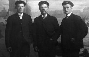 Frå venstre: Mikal Rognsvåg, Mikal Langedal, Eilert Smines.