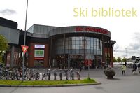 Ski Storsenter. Foto: Dagfinn W. Jakobsen/Ski bibliotek (2014).
