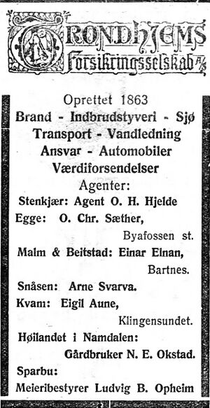 S i Nord-Trøndelag og Nordenfjeldsk TIdende 2. november 1922.jpg