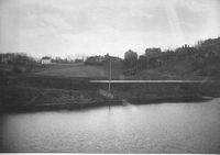 Fra Maridalsveien i 1910-åra. Bildet er hentet fra Sagene menighets arkiv.