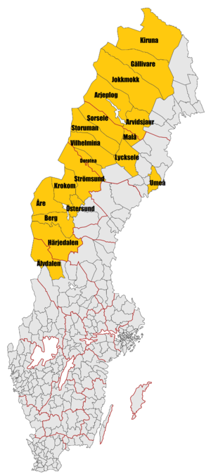 Samiska forvaltningsomradet SWE-Map Combo2007CountyBorders.png