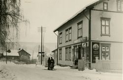 Birkheim landhandel i Sandvika. Foto: Ukjent / Riksantikvaren