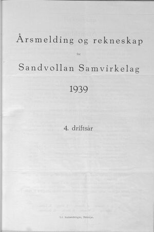 Sandvollan S-lag Årsberetning og regnskap 1939 a.jpg