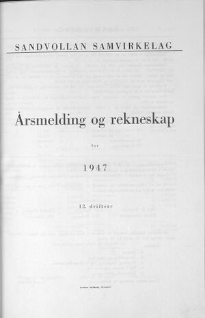 Sandvollan S-lag Årsberetning og regnskap 1947 a.jpg