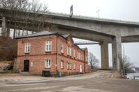 Den gamle tollboden i Sarpsborg ble oppført i 1864. Foto: Leif-Harald Ruud (2019)