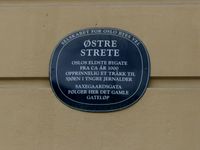 Saxegaardsgata: Middelaldergata Østre strete. 59.904505° N 10.766509° Ø