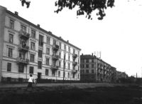 Schønings gate i Kristiania fotografert ca. 1910. Foto: Thorkel Jens Thorkelsen/Oslo Museum.