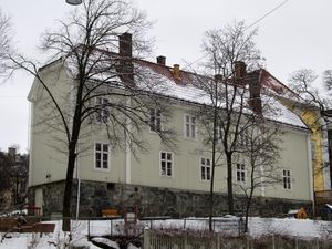 Schafteløkka Oslo sidebygning mot vest 2013.jpg