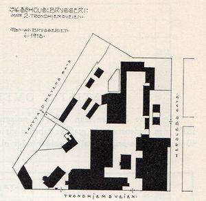 Schous bryggeri Oslo plan 1918.jpg