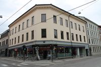 Schous plass 1: Her bodde Edvard Munch 1885-89. Foto: Chris Nyborg