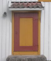 Sidedør, Svene kirke 2012. Foto: Stig Rune Pedersen