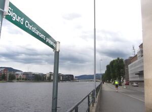 Sigurd Christiansens promenade Drammen 2014.jpg