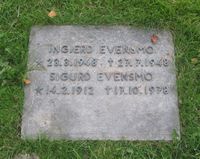 Forfatteren Sigurd Evensmo er gravlagt på Bekkelaget kirkegård. Foto: Stig Rune Pedersen