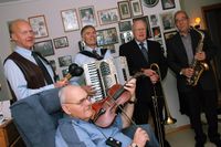 Fra Sigurds sekstetts reunion i 2008. Foto: Jan-Erik Moe / Steinkjer-Avisa