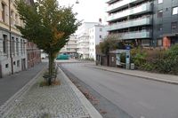 Sigurds gate sett fra Hagegata. Foto: Chris Nyborg (2013)