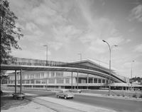 Norges Varemesse, ved åpningen. Foto: Nasjonalbiblioteket (1962).
