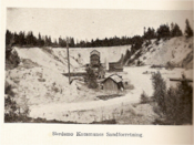 Skedsmo kommunale sandtak 1935.