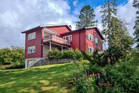 Funkisvillaen Elisenberg i Ingvill Raaums vei, oppført i 1939. Foto: Leif-Harald Ruud (2023).