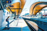 Ski stasjon ble fullstendig ombygget og modernisert i forkant av åpningen av Follobanen. Foto: Itsjacoblund (2021).