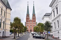 Skien: Skien kirke (1887–1894) Foto: Roy Olsen (2018).