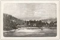 Bernhard Dunkers landsted på Malmøya, 1848–1851, ark. H.E. Schirmer.