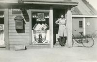 Skolebua - Ester i bua. Strømsveien 87.