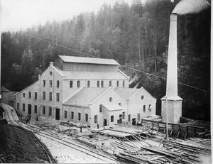 Skotselv Cellulosefabrik før 1903 (oeb-176688).jpg