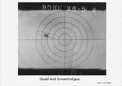 Skudd med fotomitraljøse 1.