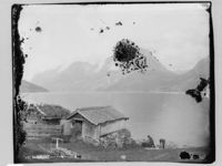 14. Skudshorn, med Vangsmjøsen, Valders - NB MS G4 0175.jpg