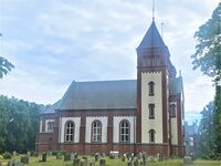Slagen kirke sett mot sør. Foto: Stig Rune Pedersen