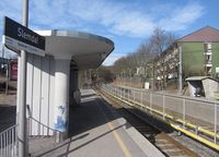 Slemdal stasjon. Foto: Stig Rune Pedersen (2014).