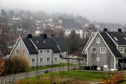 Funksjonærboliger i Boligveien. Foto: Leif-Harald Ruud (2020)