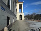 Slottsplassen i mars 2013. Foto: Stig Rune Pedersen