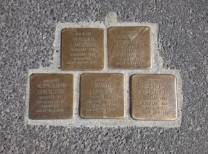 Snublesten Lewenstein Bjerregaards gate.JPG