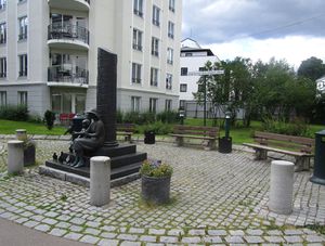 Sogneprest Asle Engers plass Oslo 2015.JPG