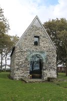 Vestenden av kirka. Foto: Chris Nyborg (2018).