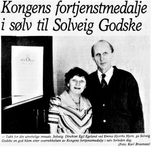 Solveig Godske artikkel 1985.jpg
