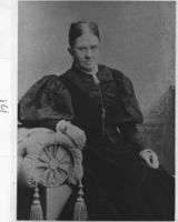 Sophie Radich (1845-1925) var den første kvinnelige læreren i Lillestrøm. Hun var ansatt ved Lillestrøm Brugsskole fra 1875 til 1918. Foto: Akershusbasen/MiA.