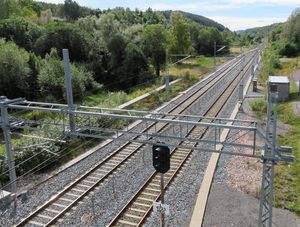 Spikkestadbanen ved Heggedal stasjon 2020.JPG