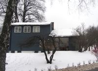 St. Georgs vei 22, tegnet for Thorbjørn Egner i 1953. Foto: Stig Rune Pedersen (2014)