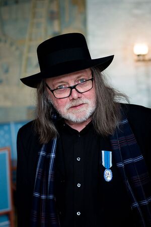 St. Hallvard-medaljen i 2017 Lillebjørn Nilsen Foto Oslo kommune Sturlason .jpg