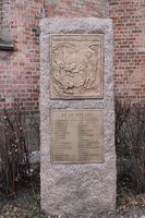 Minnesmerke over katolikker i Norge som falt under okkupasjonen 1940–1945.