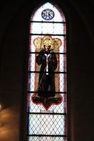 Glassmaleri av St. Ansgar.