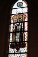 Glassmaleri av St. Torfinn.