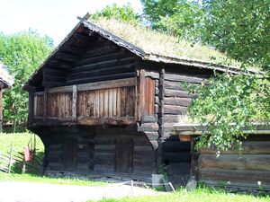 Stall fra Halvorsgard i Hol Norsk Folkemuseum 115.JPG