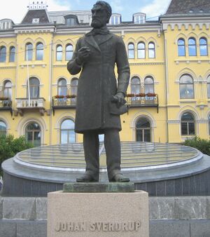 Statue Johan Sverdrup Stortinget 2005.jpg