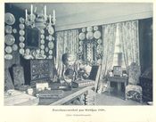 Porselensværelset på Stubljan. Fra "Hvitebjørn og Stubljan", Steffens, 1898