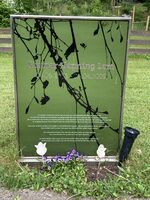 Steinar Lems gravminne. Foto: Siri Iversen